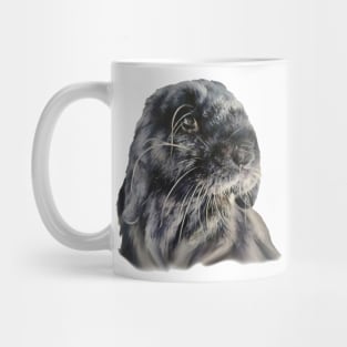 Beautiful Millie, the black mini lop Mug